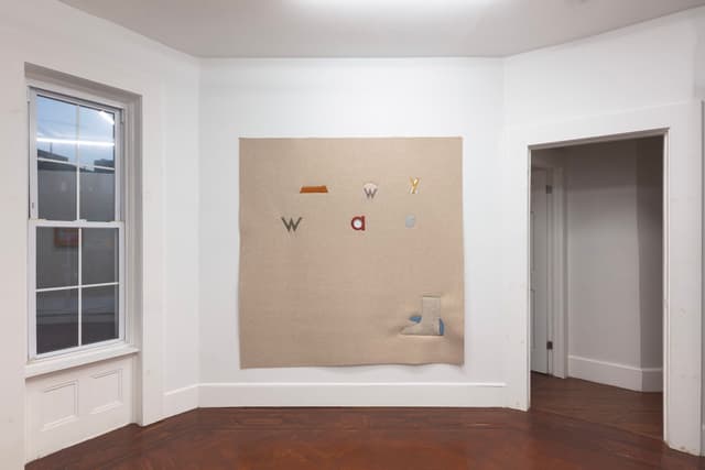 Installation view.