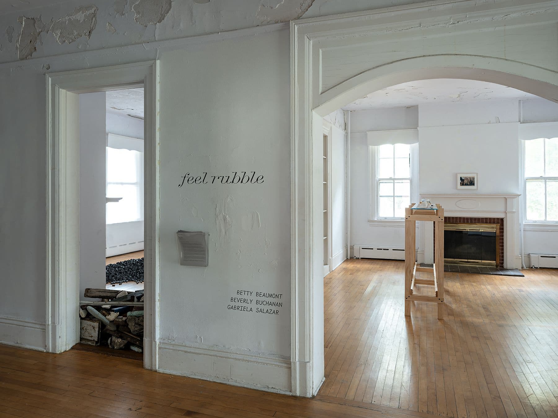 Installation view.