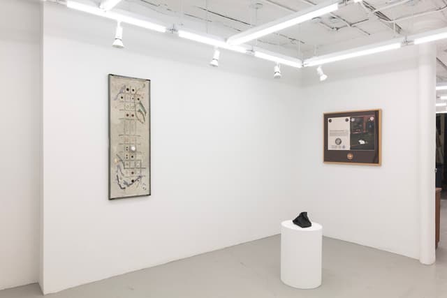 Installation view.