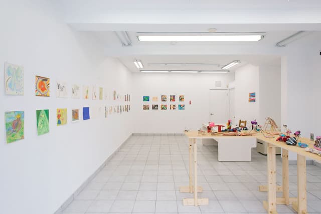 Installation view.