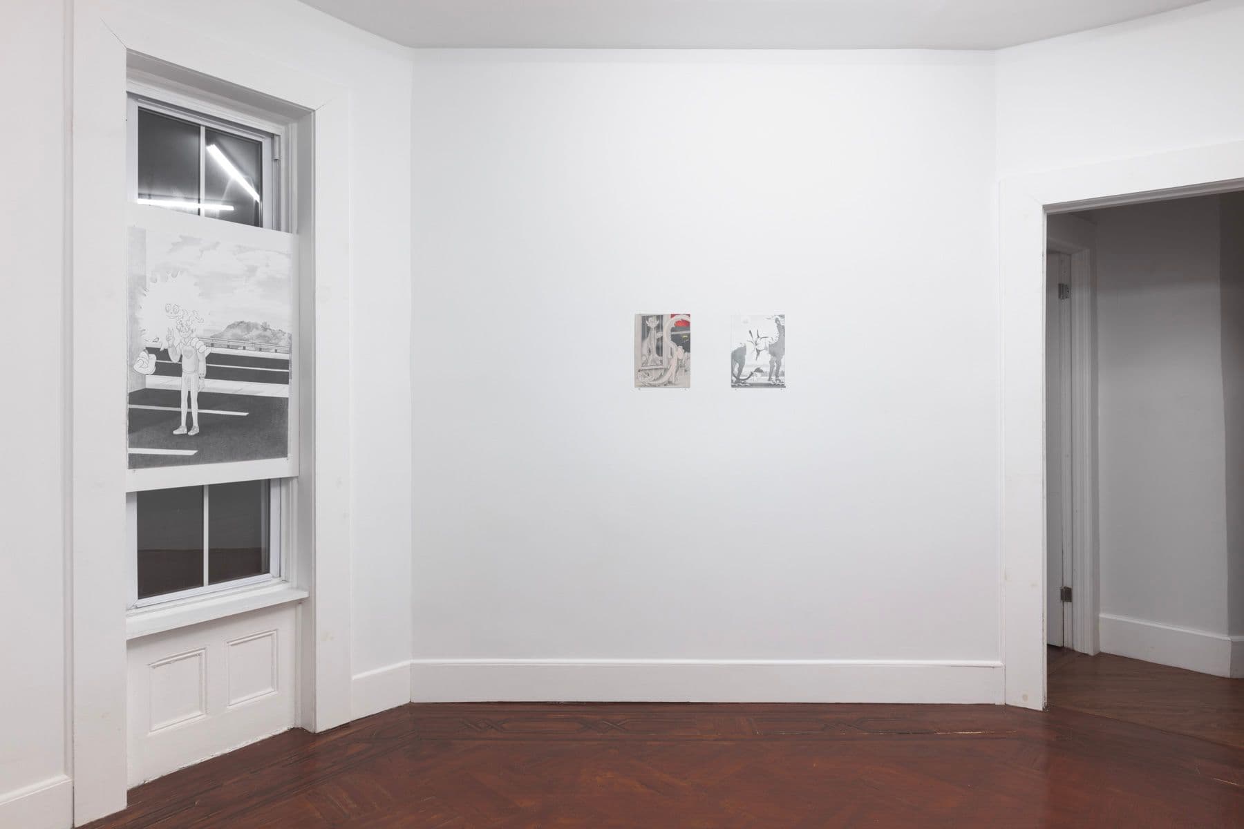 Installation view.