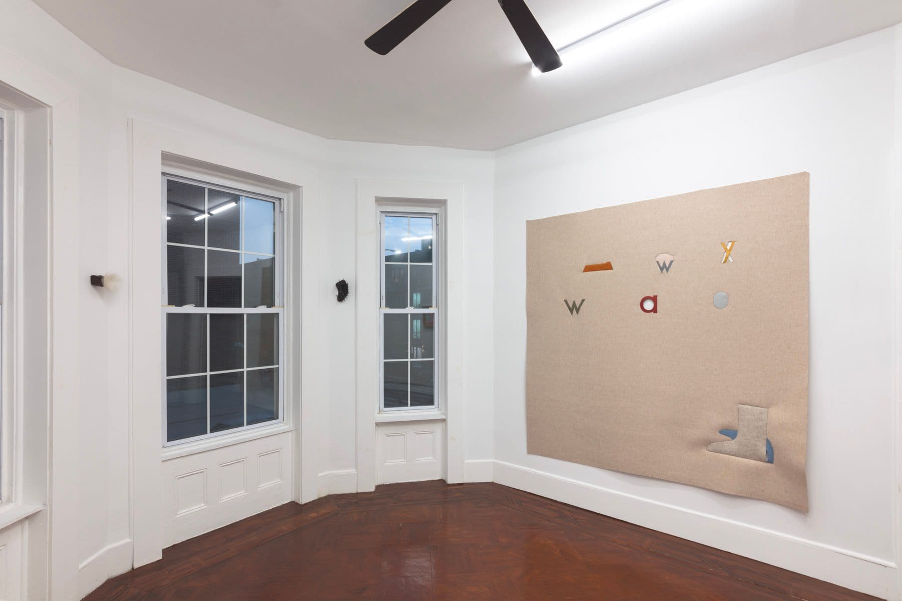 Installation view.