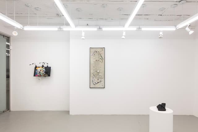 Installation view.