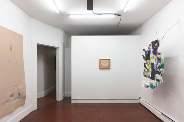 Installation view.