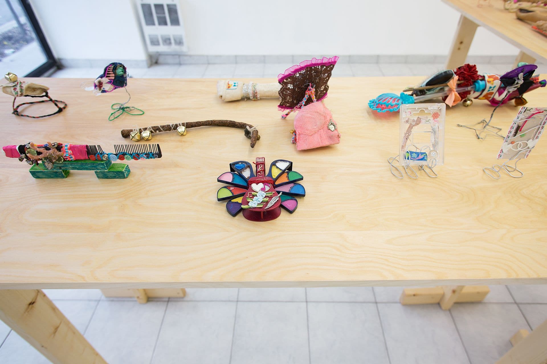 Installation view.