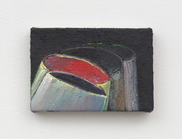 Al Svoboda. to say aloud where it is pointing, 2023. Oil on linen. 4 x 6 inches.