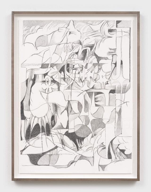 Paul Peng. Intentions, 2024. Graphite on paper. 30 x 22 inches.