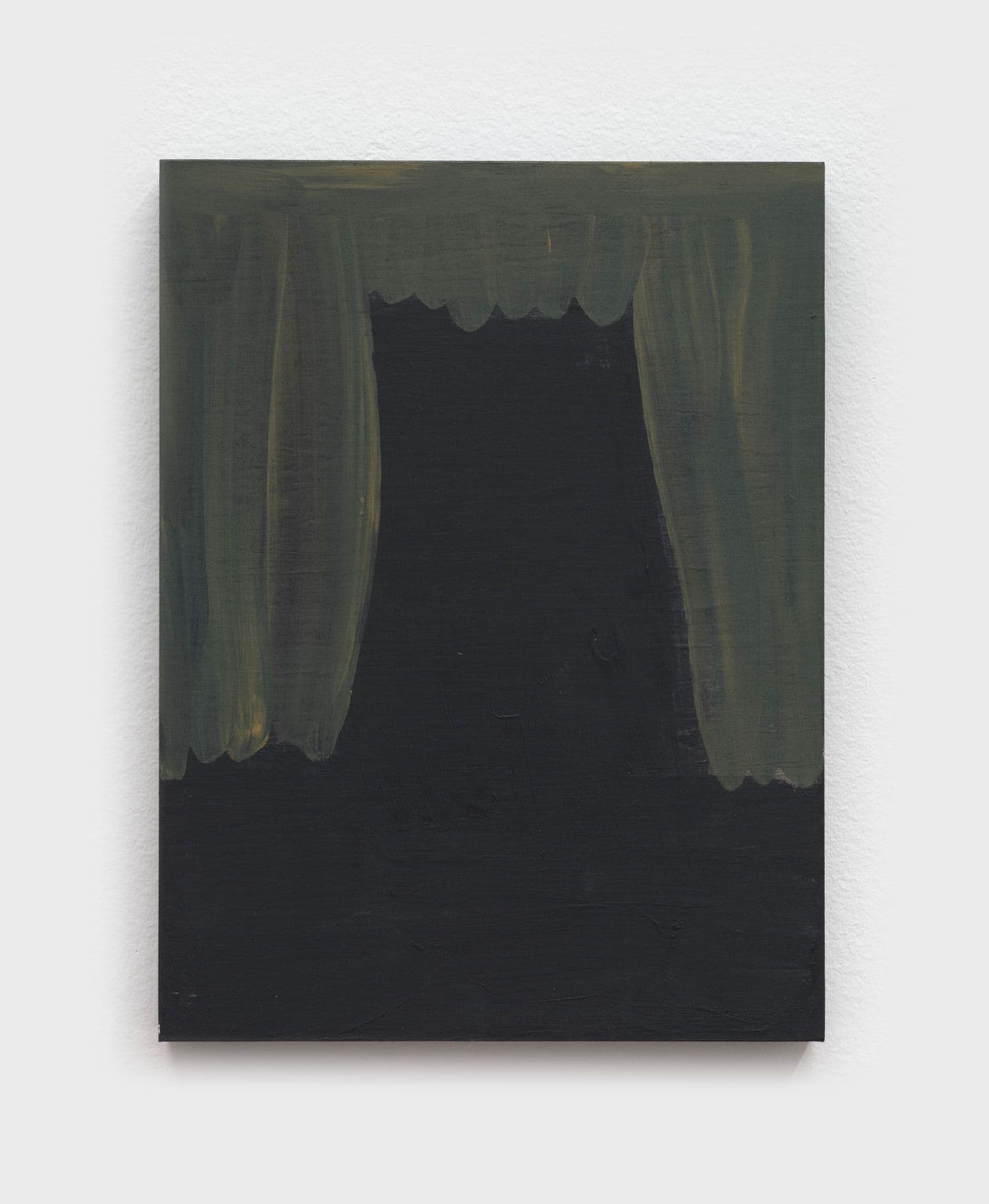 Walker Walls Tarver. 072, 2021. Acrylic on board. 8 x 6 inches.