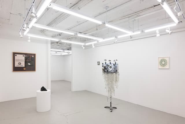 Installation view.