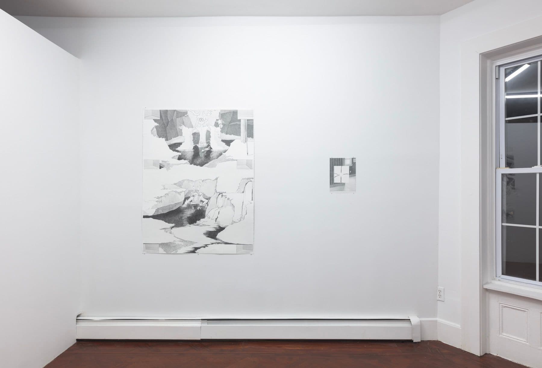 Installation view.