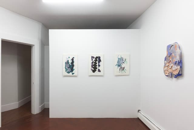 Installation view.