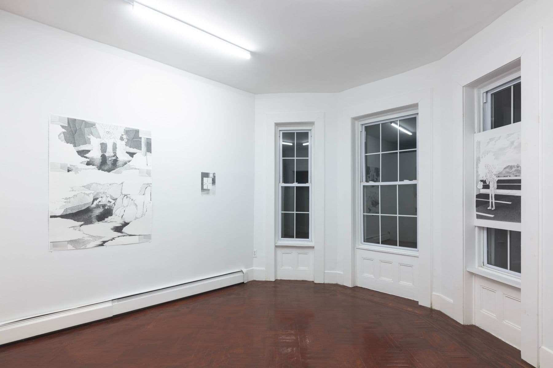 Installation view.