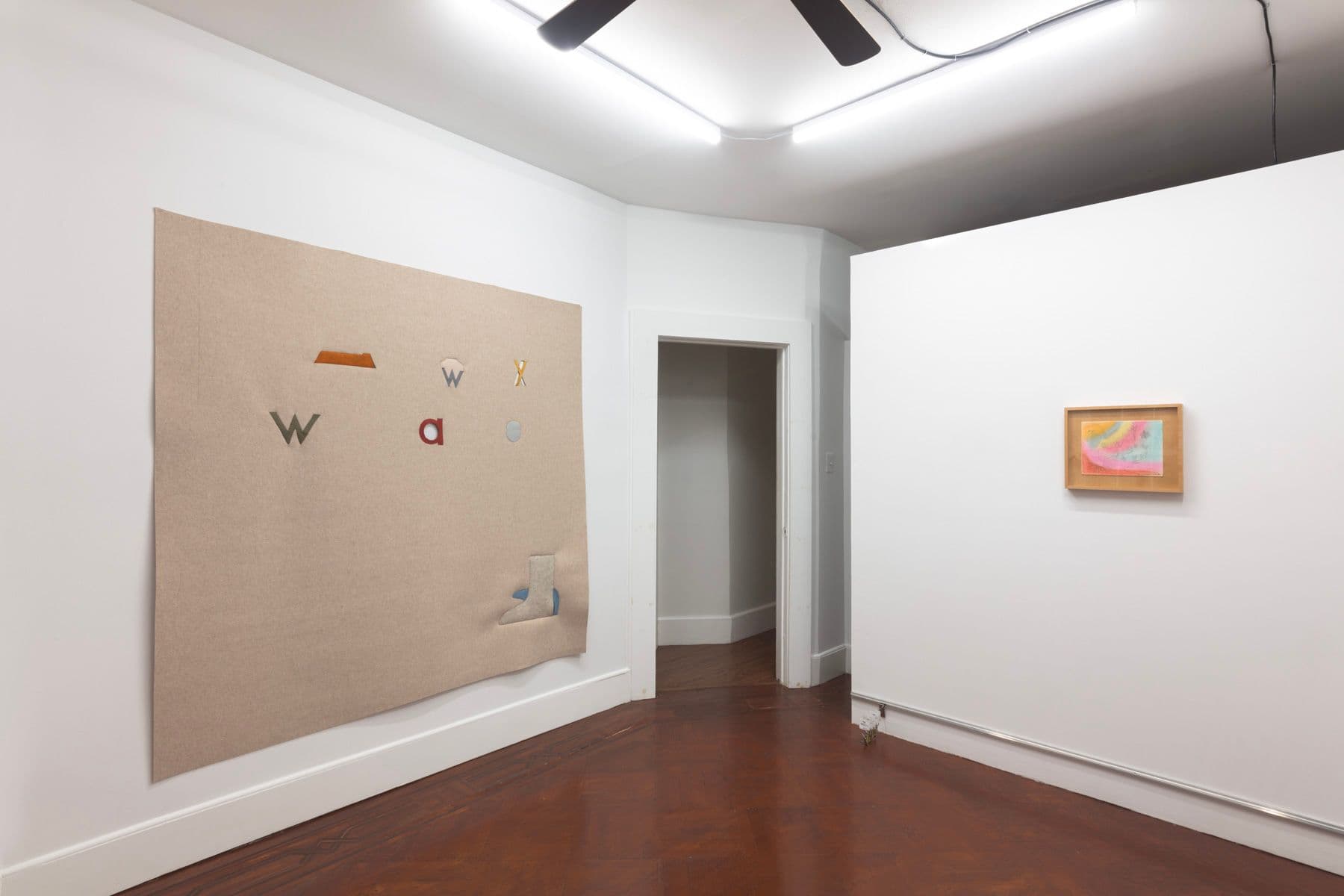 Installation view.