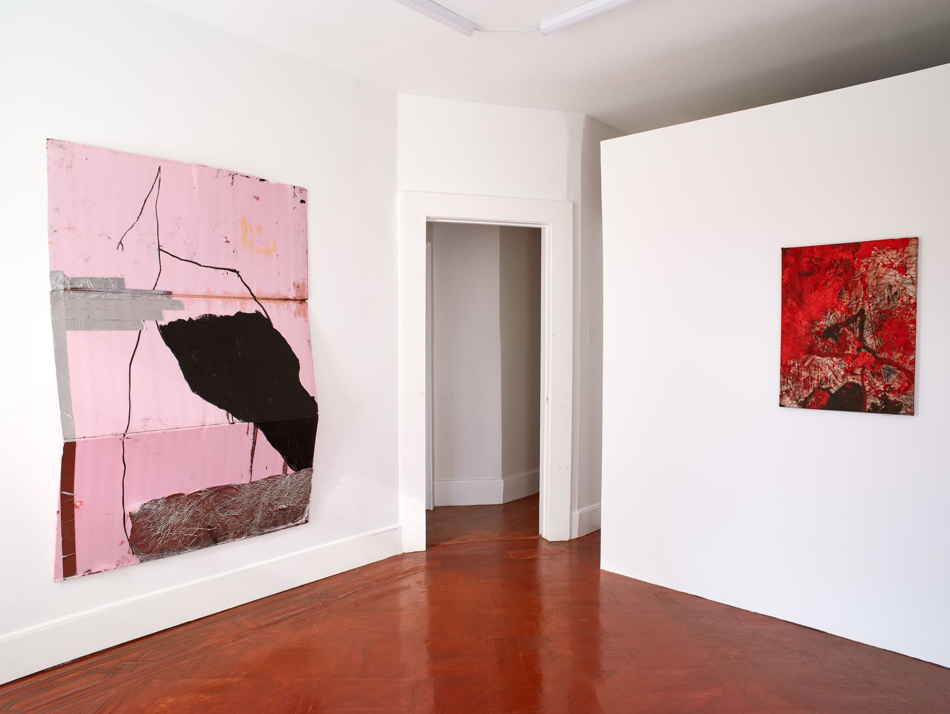 Installation view.