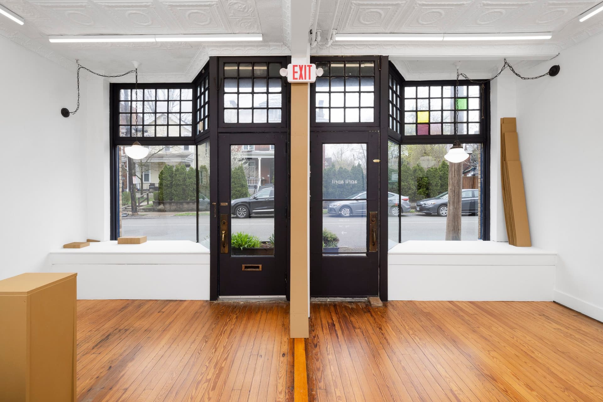 Installation view.