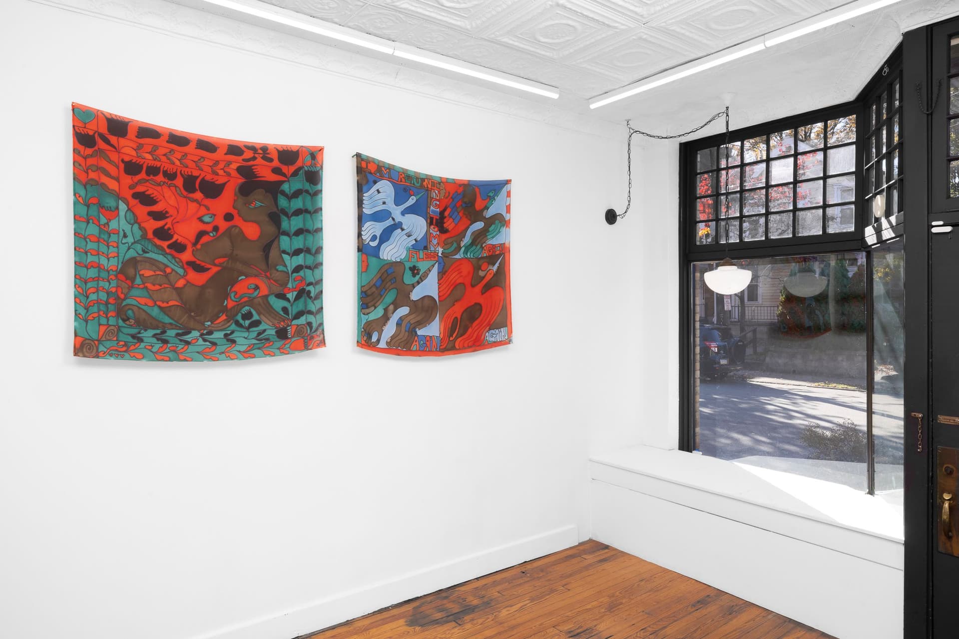 Installation view.