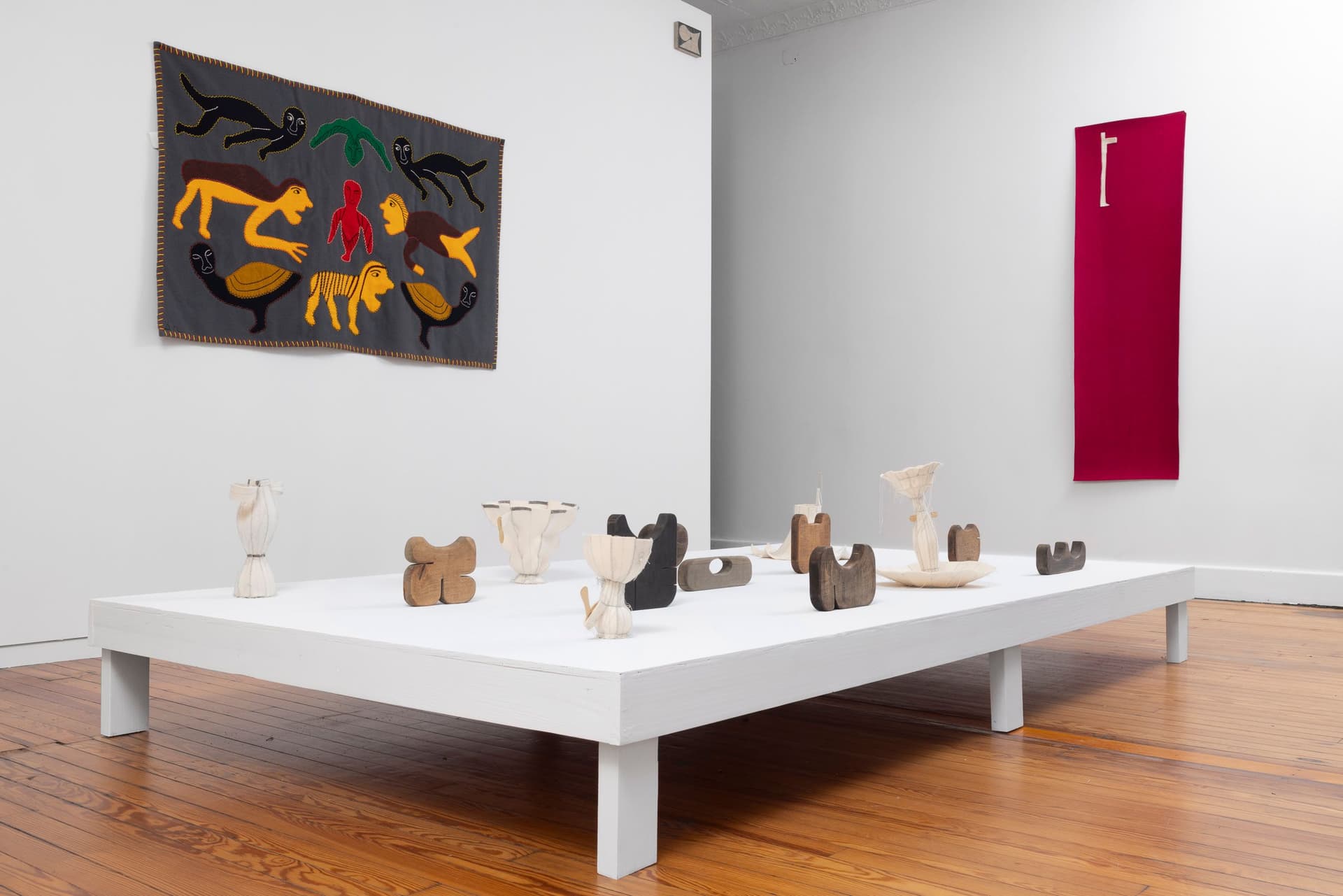 Installation view.
