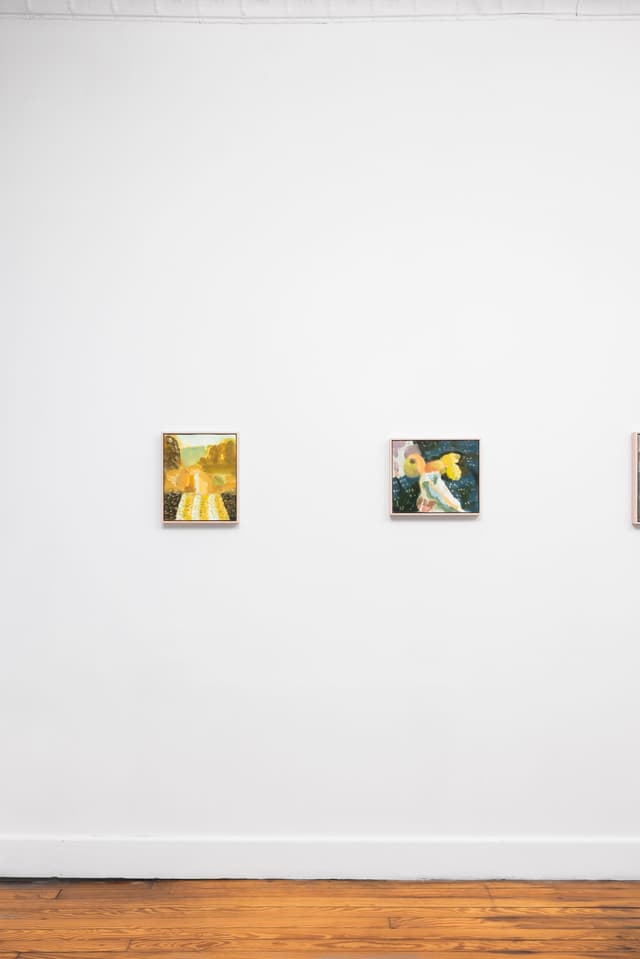 Installation view.