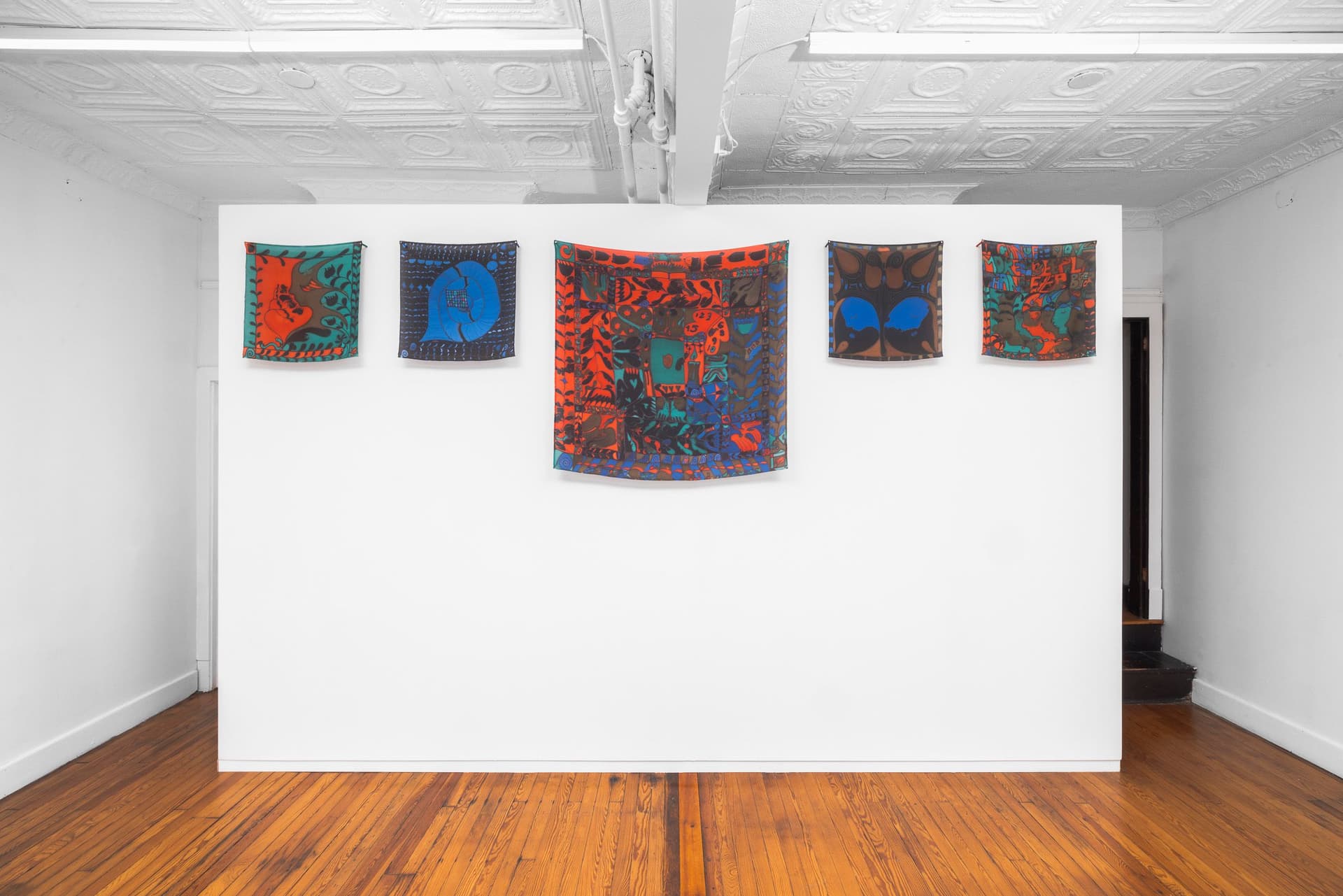 Installation view.