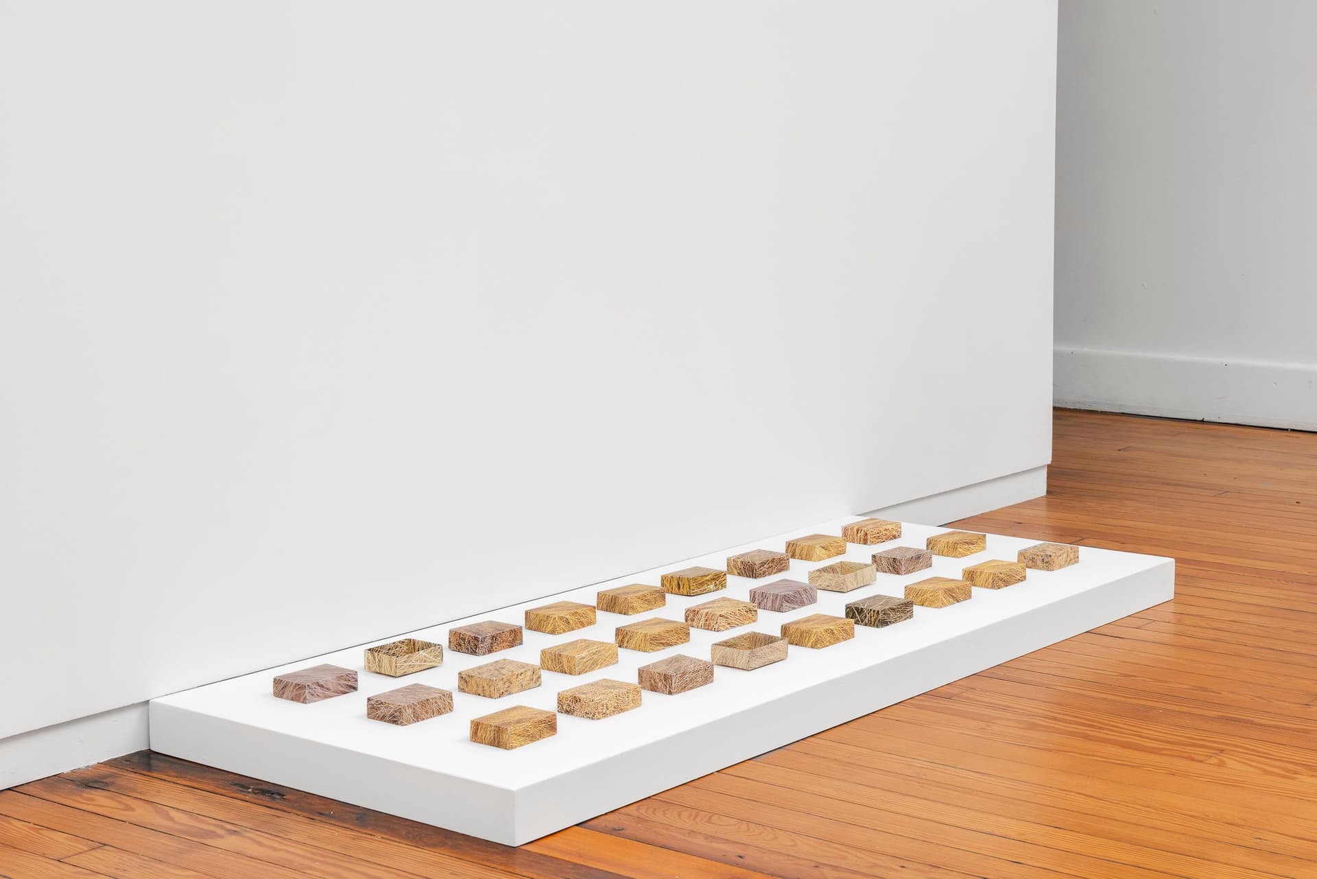 Faye HeavyShield. <i>real/i/ty</i>, 2025. Digital prints on paper, dirt. Dimensions variable.