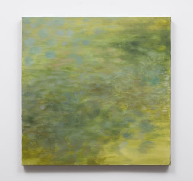 Zoe Koke. <i>Rio Bravo</i>, 2025. Oil on canvas. 30 × 30 inches.