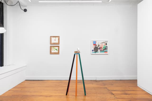 Installation view.