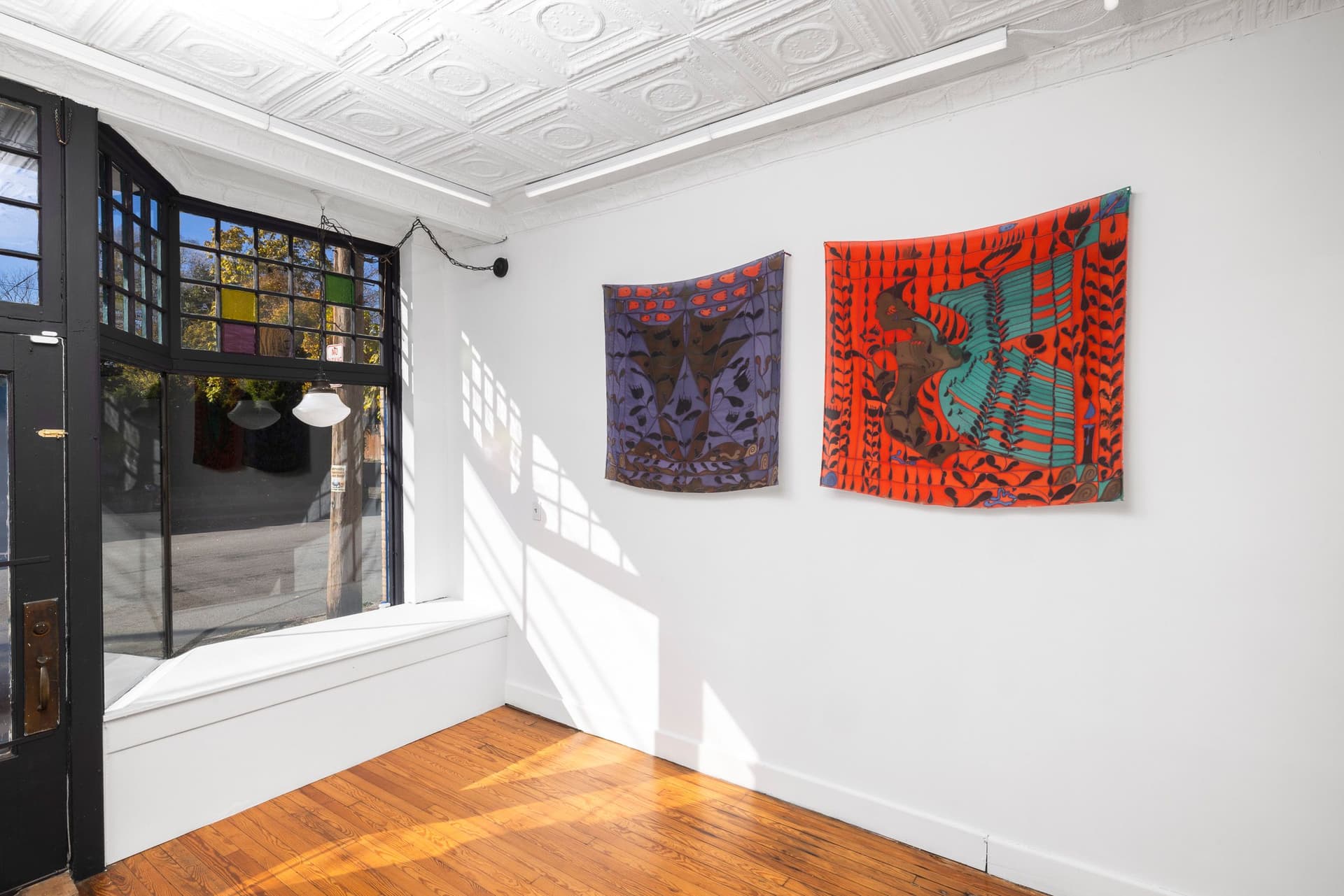 Installation view.