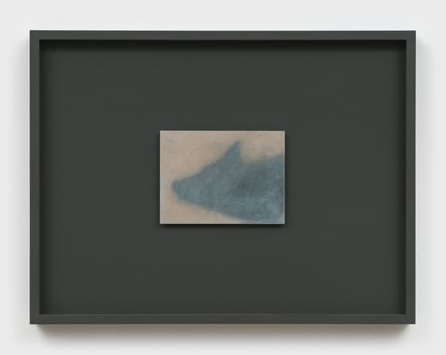 Lai Yu Tong. <i>The Dogs (Love)</i>, 2025. Graphite on fiberboard. 6 × 7 ⅞ inches (18 ½ × 24 ½ × 1 ¾ inches framed). Courtesy of the artist and ShanghART.