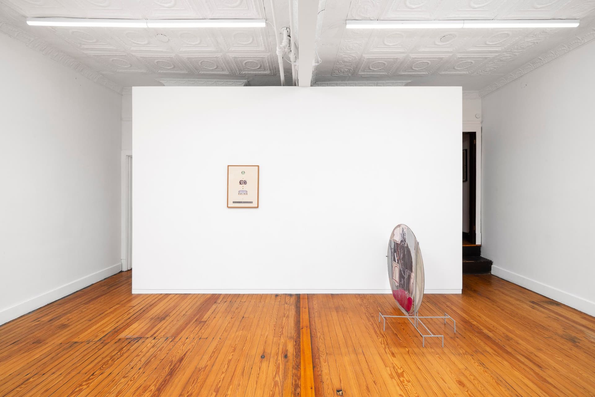 Installation view.