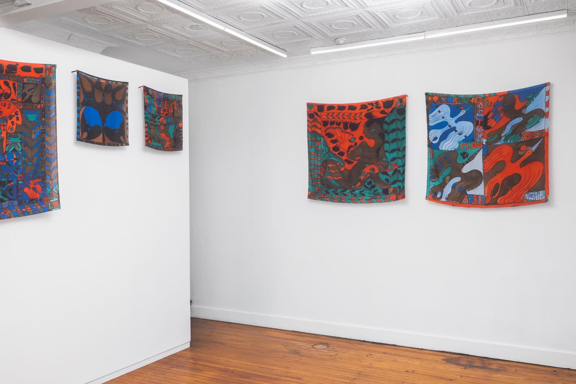 Installation view.