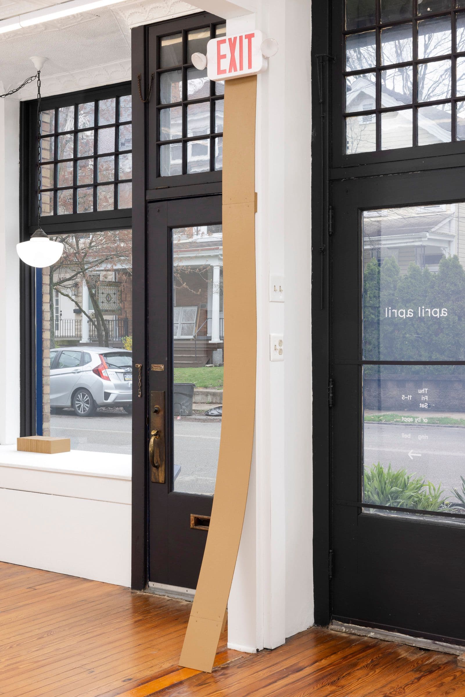 Installation view.