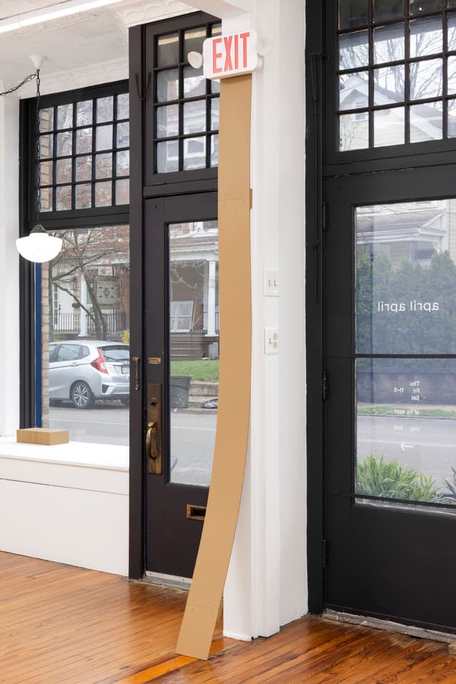 Installation view.