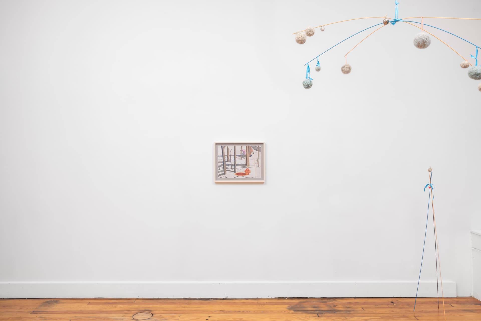 Installation view.