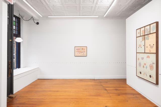 Installation view.