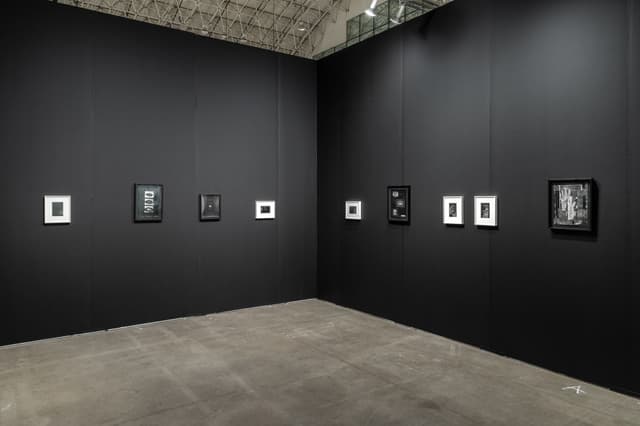 Installation view.