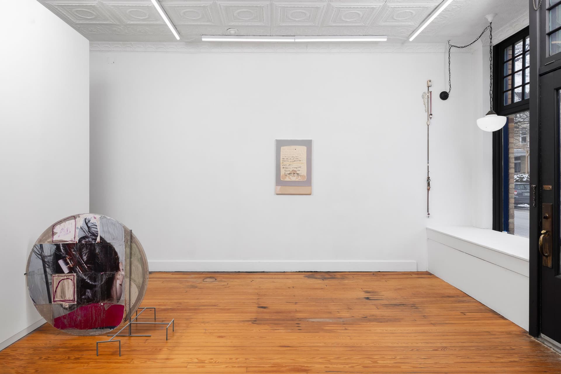 Installation view.