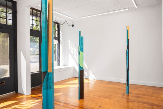 Installation view.