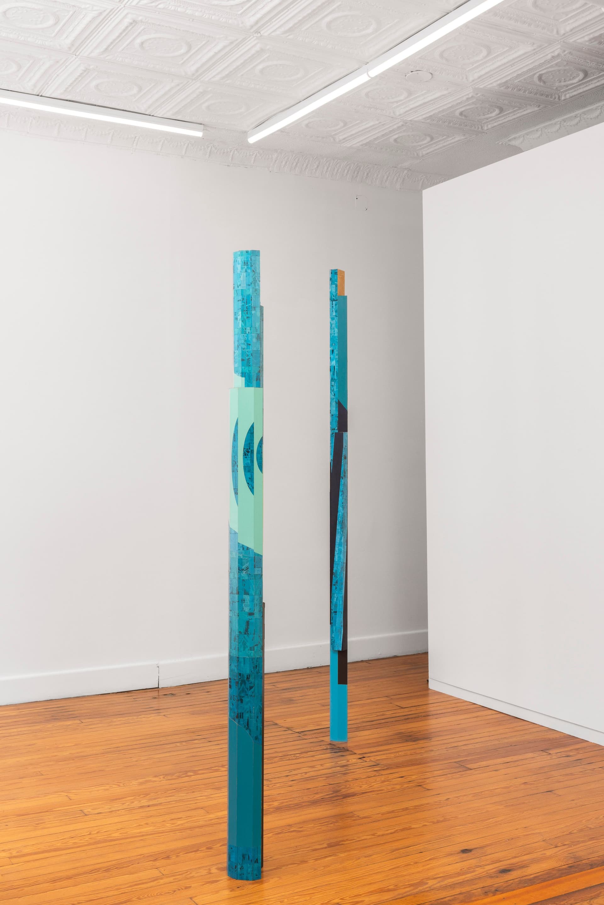 Installation view.