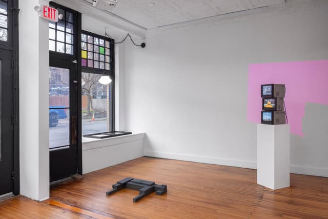 Installation view.