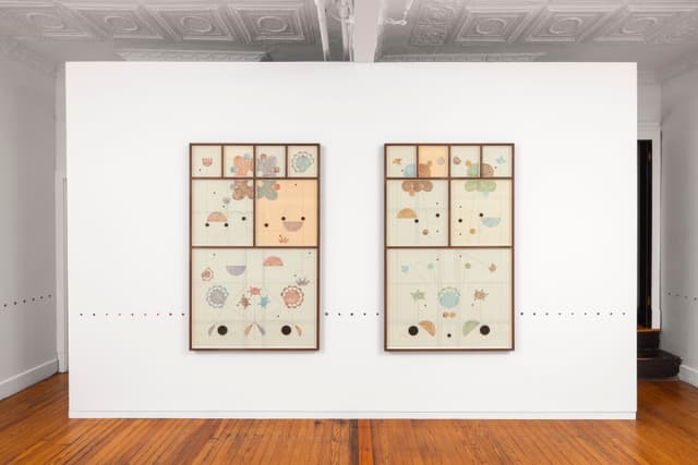 Installation view.