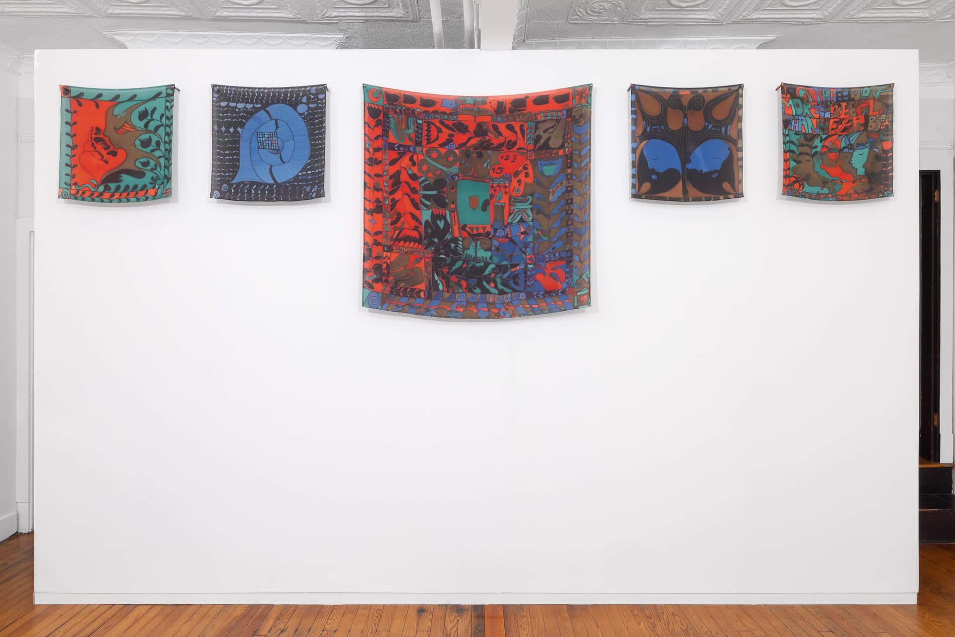 Installation view.