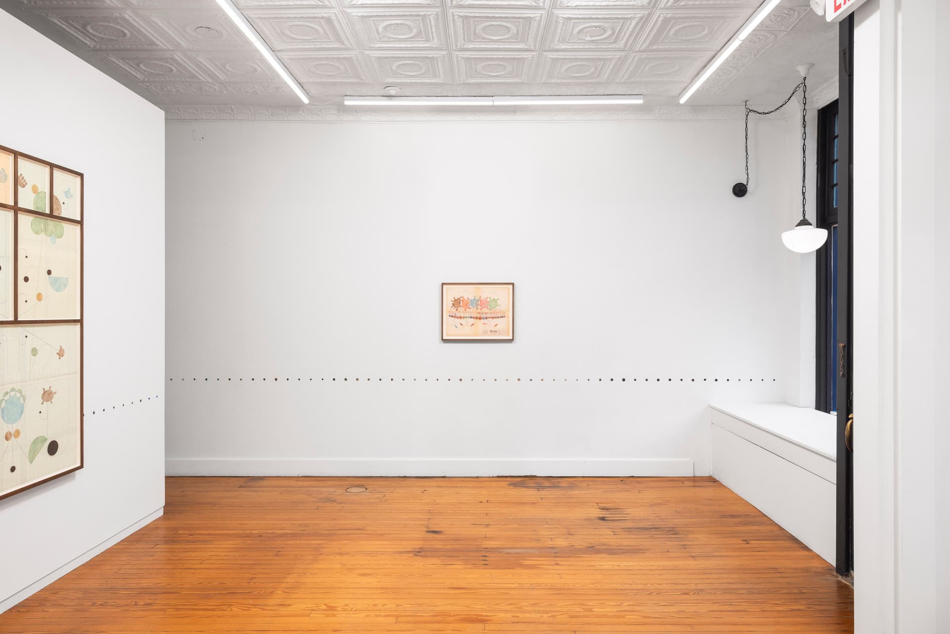 Installation view.