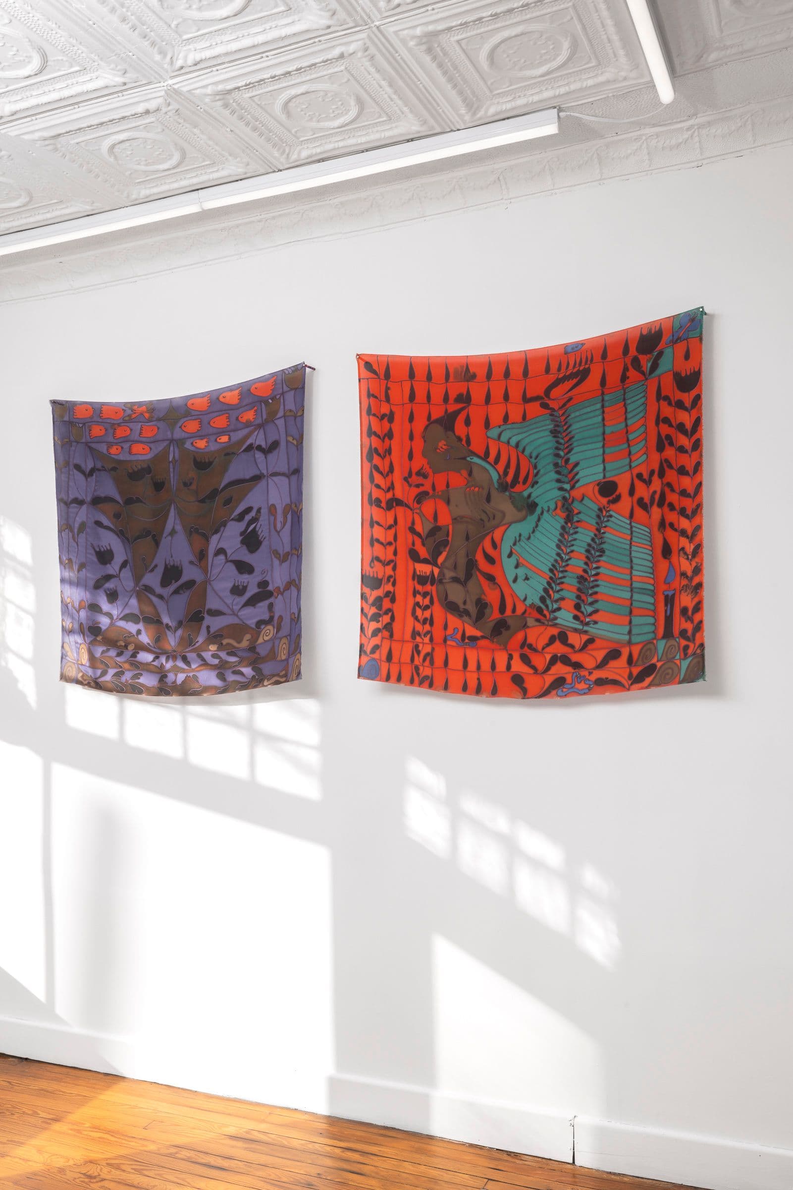 Installation view.