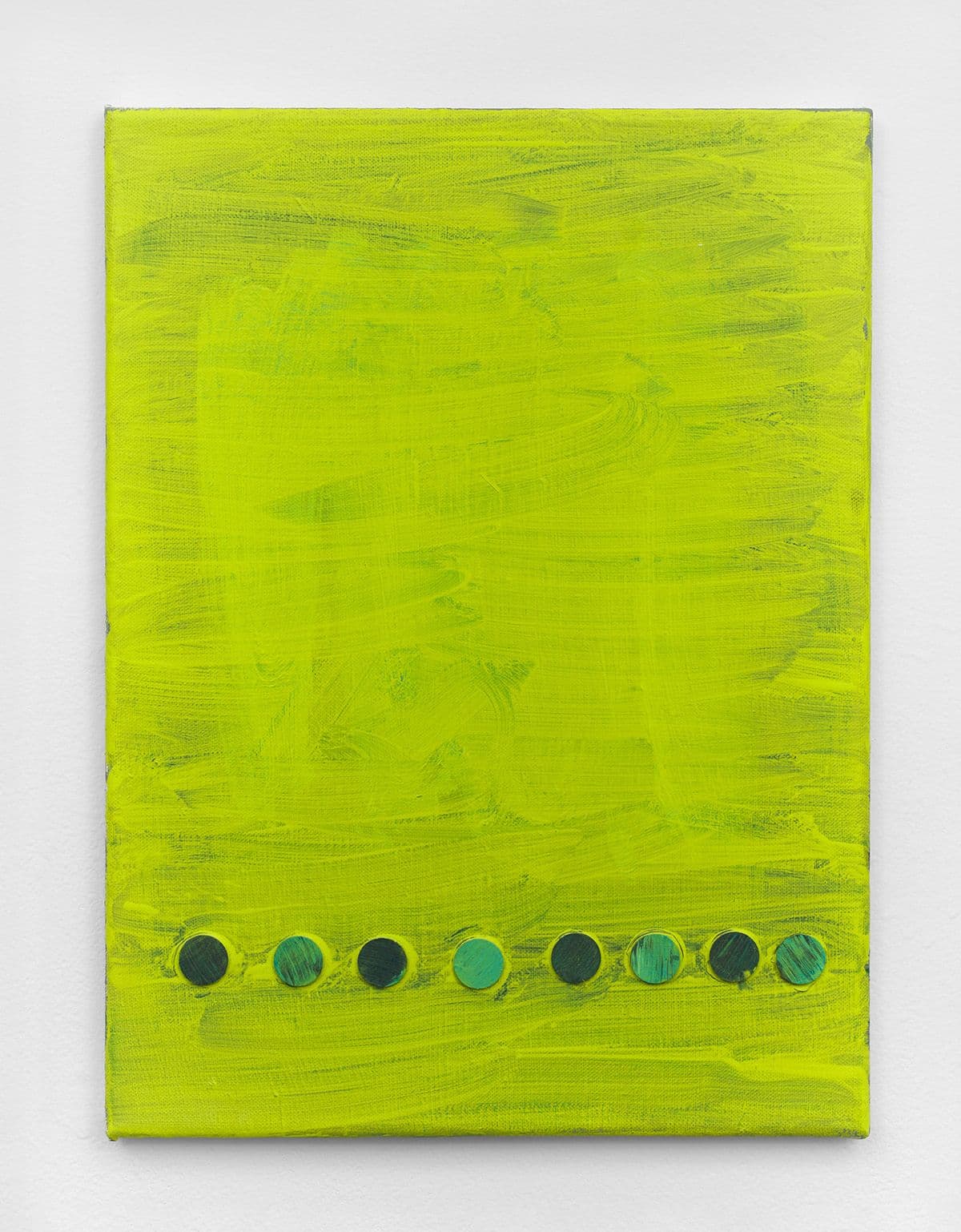 Al Svoboda. Moon Palace, 2023. Acrylic and wood on linen. 18 × 14 inches.