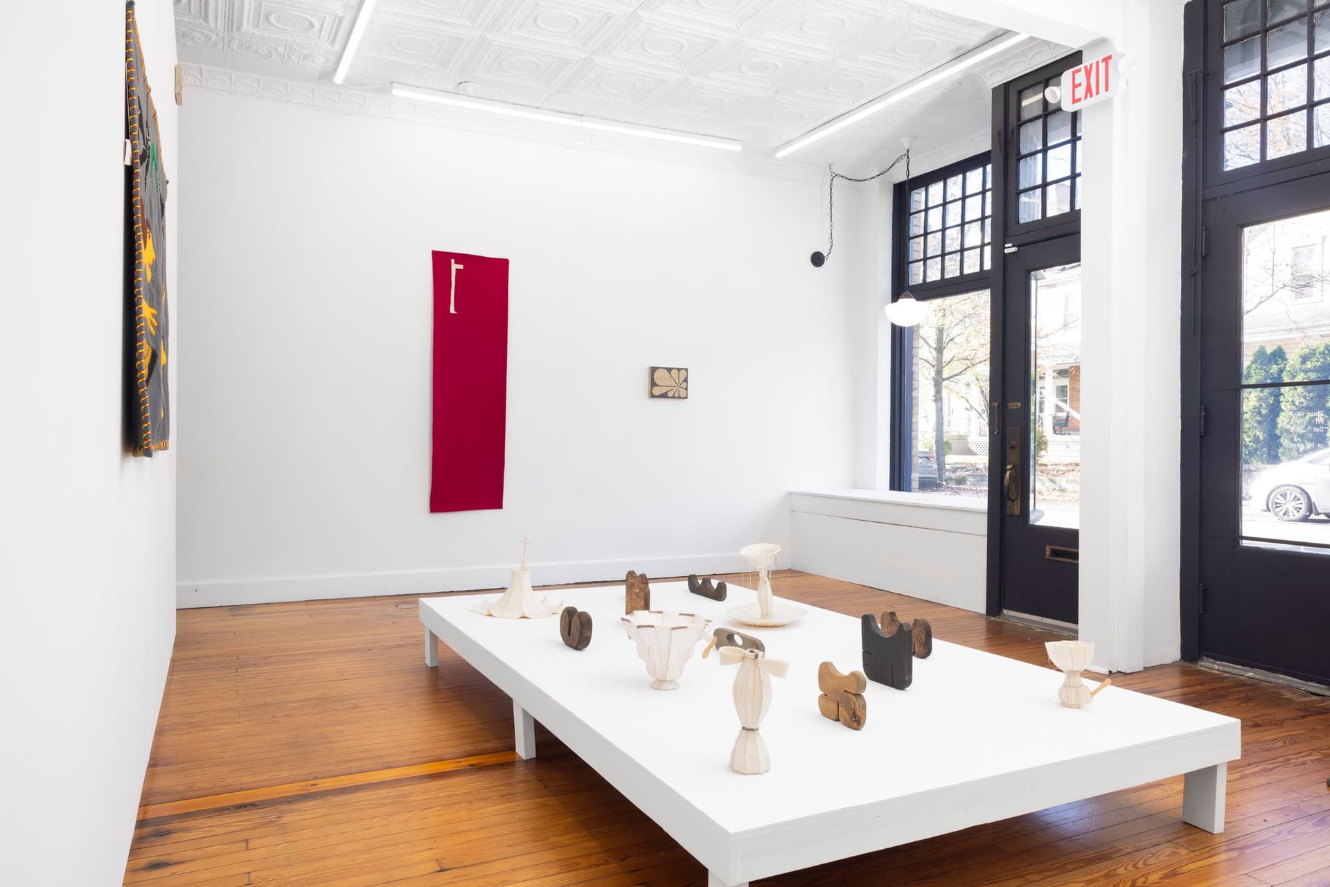 Installation view.