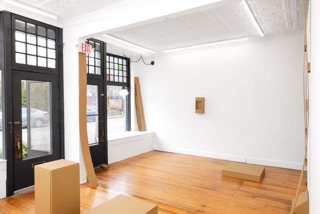 Installation view.