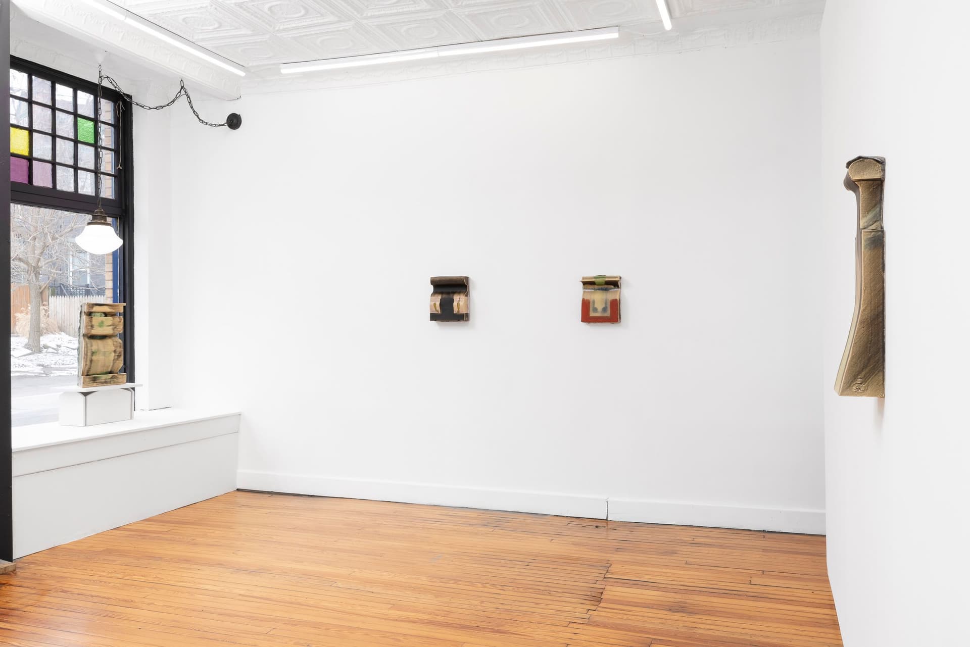 Installation view.