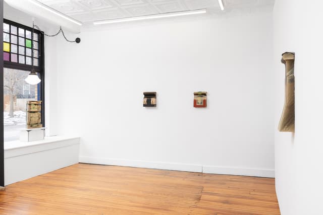 Installation view.