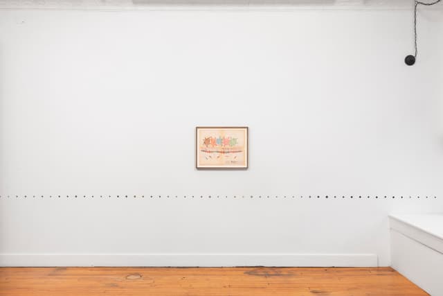 Installation view.