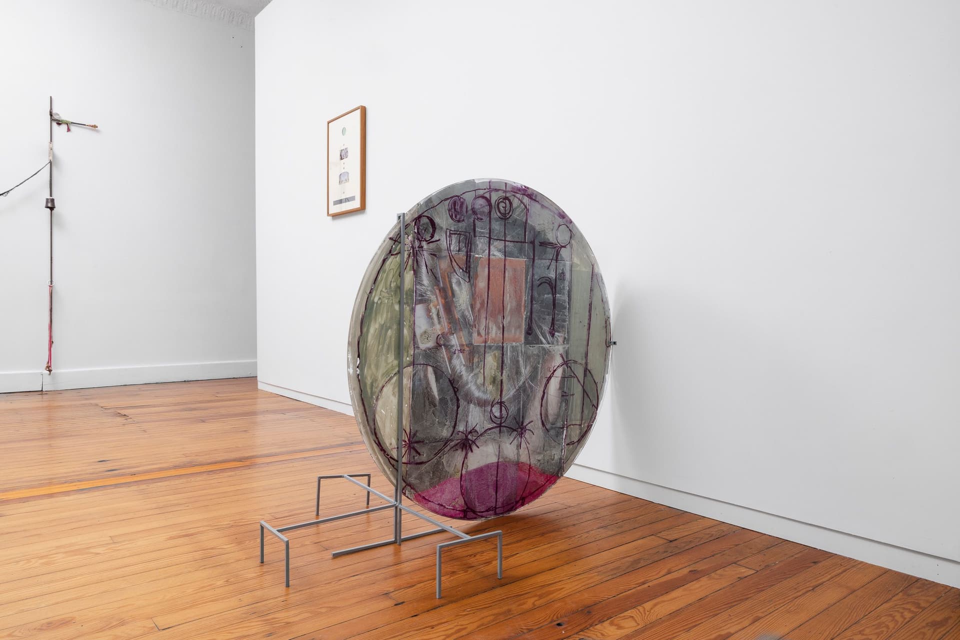 Installation view.